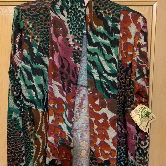 One world multi color jacket NWT - Picture 7 of 10